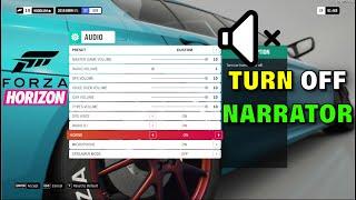 How to Turn off Narrator ► Forza Horizon 4 #toGuys #gamingserieswithdani #forzahorizon4