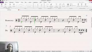 Что играет барабанщик? Как написать партию ударных. Нотный редактор Sibelius