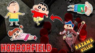 Shinchan vs kazama became killer in horrorfield  | Shinchan playing Horrorfield  | funny game