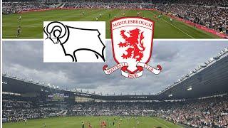 Win in our first home game of the season! Derby County vs Middlesbrough matchday vlog!