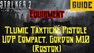 S.T.A.L.K.E.R. 2: Heart of Chornobyl | Equipment | 09_Tlumič UDP - Gordon | Rostok |