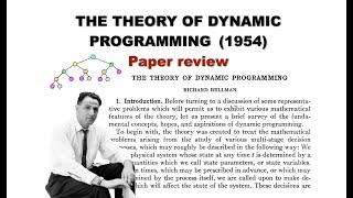 Data Science #22 - The theory of dynamic programming, Paper review 1954