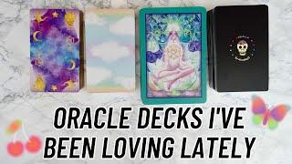 Oracle Decks I've been loving lately 🫶 And some awesome deck pairings