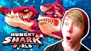 Hungry Shark World - THE FRENZY SHARK! (iPhone Gameplay Video)