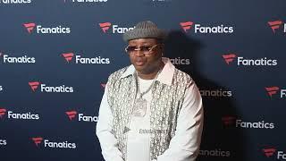 E 40 at Michael Rubin's Fanatics Super Bowl Party