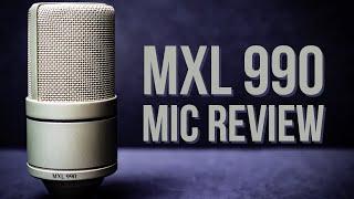 MXL 990 Condenser Microphone Review / Test