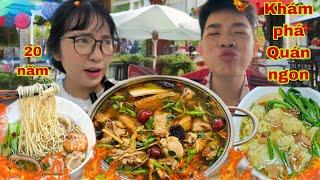 Ngày 2 Khám Phá Ẩm Thực Của Mình Ở Gần Tiệm Tóc Thúy Duy | Huỳnh Như Vlogs