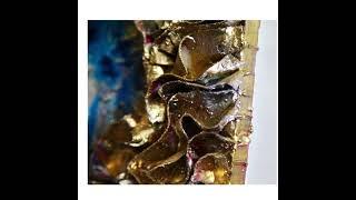 3D Resin art. Contemporary art.Wall handcrafted sculpture.