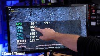 TESTED: Does core count HELP or HURT gaming performance?