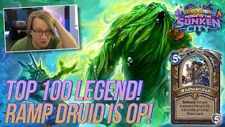 Top 100 Legend! Druid is STILL KING! | Voyage To The Sunken City | Hearthstone Standard | Savjz