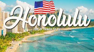 TOP 15 Things To Do In Honolulu  Travel Guide