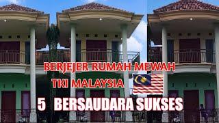 Berjejer Rumah Mewah TKI Malaysia Yang Ada Di Madura || Sampai Di juluki Kampung Malaysia