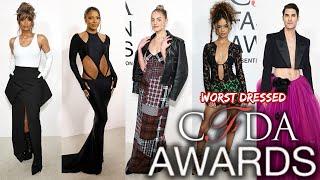 10 WORST DRESSED AT THE CFDA FASHION AWARDS 2024!