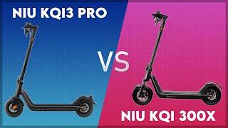 Niu KQi3 Pro vs Niu KQi 300X Technical Comparison