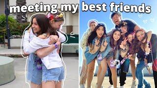 MEETING MY ONLINE BEST FRIENDS!