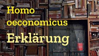 Homo oeconomicus einfach erklärt in 8 Minuten! Definition & Kritik an der Theorie (SoWi Abitur 2021)