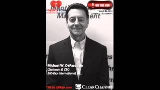 Michael W. DePasquale CEO of BIO-Key International, Inc. Interview on The Trader's Network Show