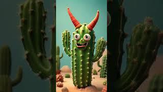 Cactus fun #ghost #scary #shorts
