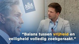 Van Meijeren in debat over veiligheidsdiensten: "AIVD ongrijpbaar en ondemocratisch geworden" | FVD