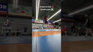 Goh V Shem Shem power smash! credit Yeoh Kay Lun! #badminton #nikmansports #gohvshem