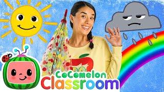 Learn About Emotions with Ms. Appleberry | Sing Rain Rain Go Away + More  In CoComelon Classroom