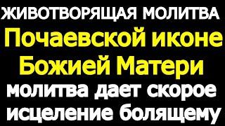 ОБЯЗАТЕЛЬНО ВКЛЮЧИТЕ.Праздник Почаевской иконы Божией Матери. Молитва дает скорое исцеление болящему