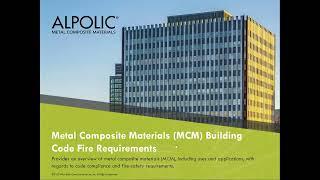 Metal Composite Material Building Code Fire Requirements