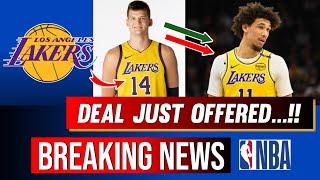 Lakers Breaking News: Kessler Trade Push, Hayes Reunion Rumors, PSG Stars Rock Lakers Jerseys!