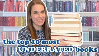 the BEST books you've never heard of  the 10 most underrated books!