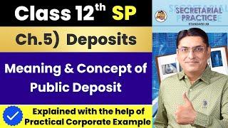 Meaning of Public Deposit