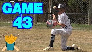 BAD BOUNCE HITS PLAYER IN THE HEAD! | Team Rally Fries (11U Spring Season) #43