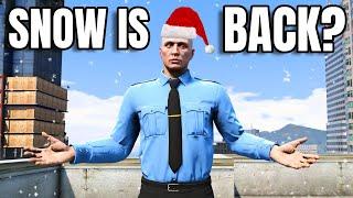 Officer Snow is Back in GTA 5 RP