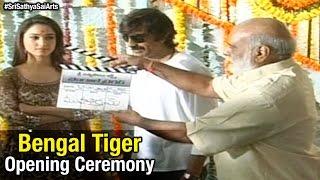 Bengal Tiger Movie Opening Ceremony | Ravi Teja | Tamanna | Sampath Nandi | Sri Sathya Sai Arts