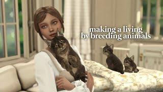 how to make a living as a breeder in the sims 4