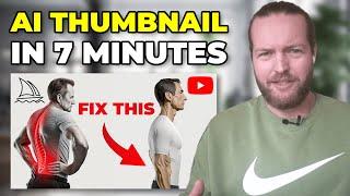 4 EASY Steps To MAKE YouTube THUMBNAILS  With Midjourney AI