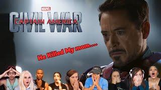 TOP "Tony Finding Out What Bucky Did To His Parents" Scene | Civil War (2016) Reaction BoldStream