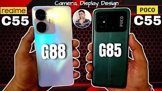 Realme C55 Vs POCO C55 Speed Test | Helio G88 Ve Helio G85 Speed Test | Atul Tech Bazaar