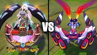 Legendary PsyOps Sona vs Ultimate DJ Sona Skins Comparison (League of Legends)