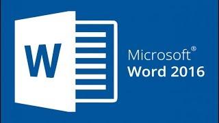 CURSO DE MICROSOFT WORD 2016 - COMPLETO