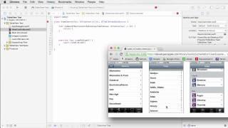 iOS Development with Swift Tutorial - 20 - Table Views