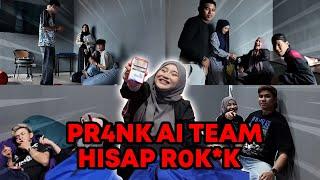 PRANK AYRA H1SAP R*KOK!! GENG LELAKI AI TEAM MARAH AYRA!!!