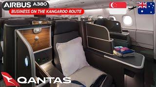 Qantas A380 Business Class Review from Singapore to Sydney