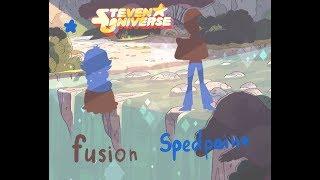 Speedpaint fusion Zircon Padparadscha|Слияние Циркона и падпараджа|Steven Universe/Вселенная Стивена