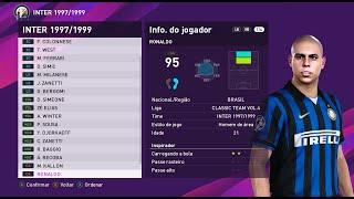 PES 2020/2021 CLASSIC TEAM 1997/1999 SEASON FACES + STATS