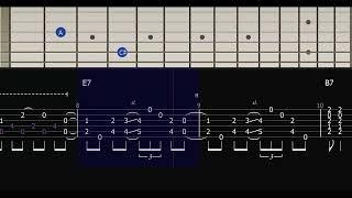 (1MM1 Acoustic) Tuesday Blues | Fingerstyle TAB