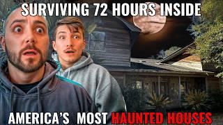 Surviving 72 Hours INSIDE America's MOST HAUNTED HOUSES | SCARY Paranormal Investigation