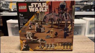 LEGO Star Wars Clone Trooper vs Battle Droid BATTLE PACK review!: 75372