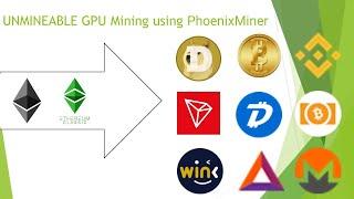 PhoenixMiner setup for Unmineable using a GPU