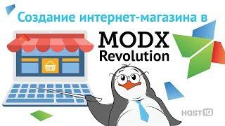 Как сделать интернет-магазин на MODX | HOSTiQ