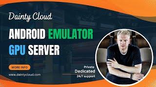 Android Emulator GPU server, use proxy on Emulator